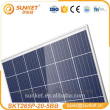 Banco portable del poder del panel solar del usb dual 30000mah con los paneles solares 280wp